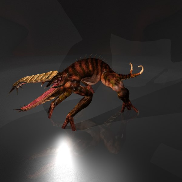 freak swamp hunter stalker 3d max - Swamp Hunter/Stalker (Unrigged)... by The Freak Factory